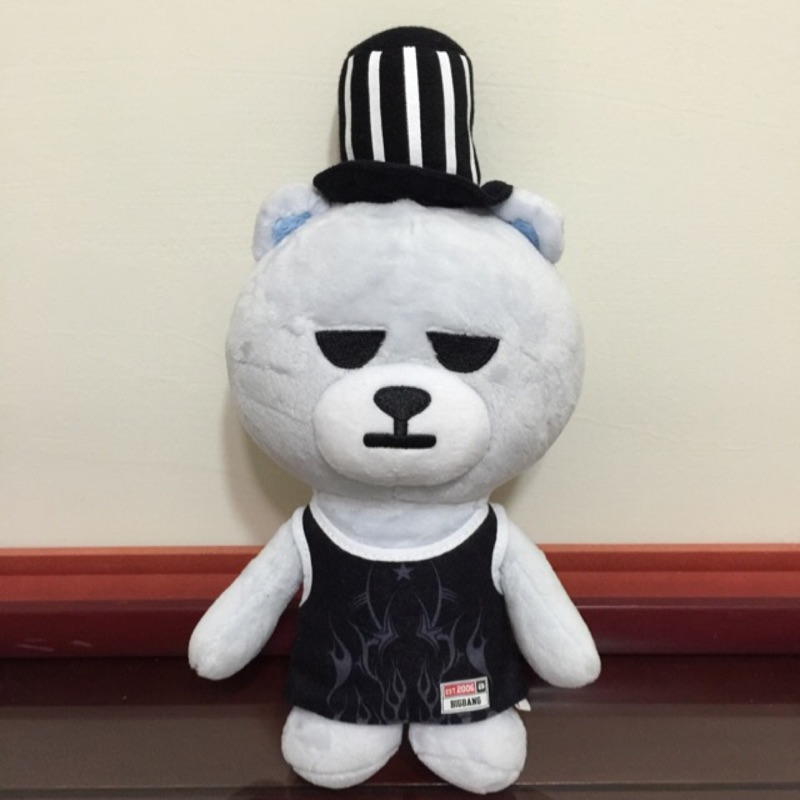 Bigbang官方正版日本限定KRUNK-運動衣勝利V.I暴力熊。27*15*10cm