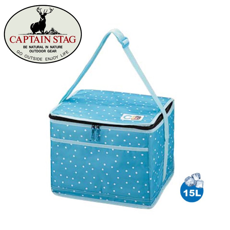 【CAPTAIN STAG 日本 鹿牌CoCoLife保冷袋《15L/藍》】保冷袋/冰袋UE-518/悠遊山水