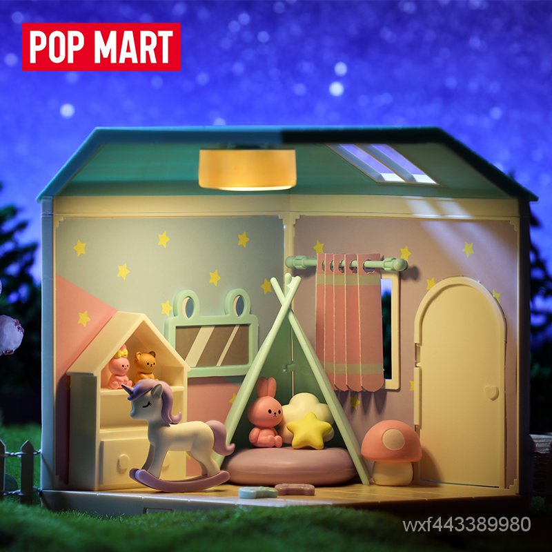 【正版現貨】POPMART泡泡瑪特POP DIY小屋手工製作房子娃娃屋模型玩具禮物女生熱銷