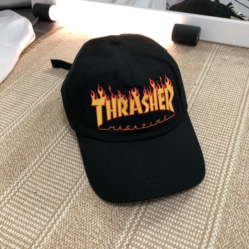 Thrasher版帽 滑板老帽
