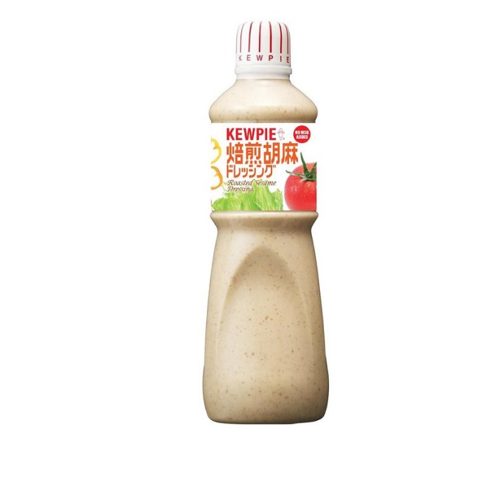Costco 好市多 代購 Kewpie 日式焙煎胡麻醬 1公升 日本製 蛋奶素 芝麻醬 涼麵醬 蘸醬