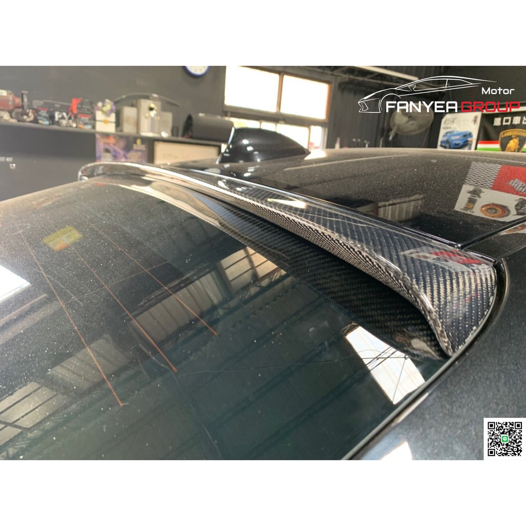 Fyg汎錏國際 Bmw F34 3gt 碳纖維後遮陽上尾翼 蝦皮購物