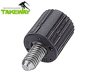 又敗家 台灣製造Takeway鉗式腳架T1快拆旋紐T-RK01旋鈕 T1鉗式腳架快拆旋鈕TRK01旋鈕T1+快拆旋鈕