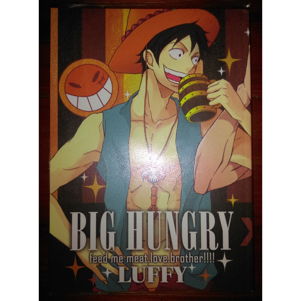 Big Hungry 一眉師兄 優 航海王 海賊王 One Piece D兄弟 艾思 魯夫 同人本 誌 蝦皮購物