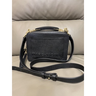 marc jacobs the box黑色餐盒包/便當包