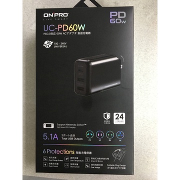 ONPRO Duo Type-C PD3.0 60W Fast Charger