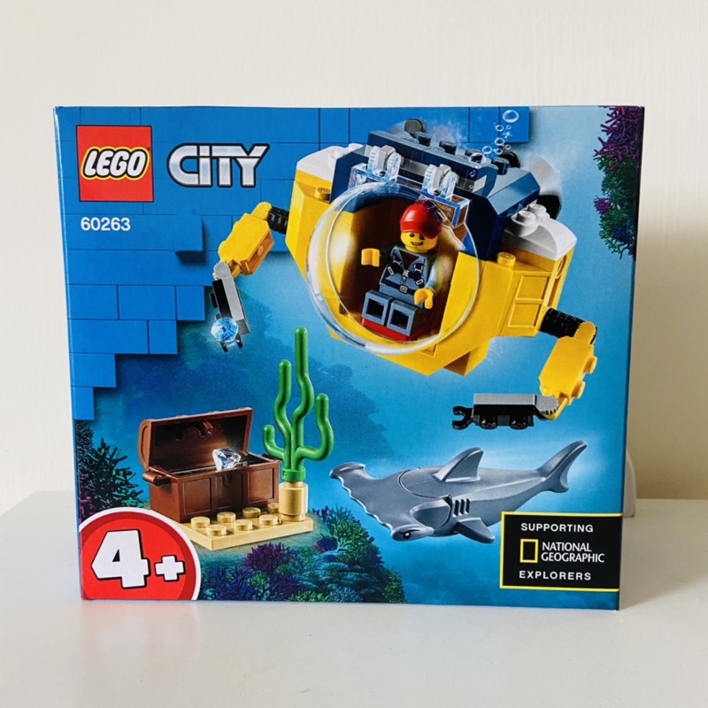 全新 樂高 LEGO 60263 CITY 城市系列 海洋迷你潛水艇