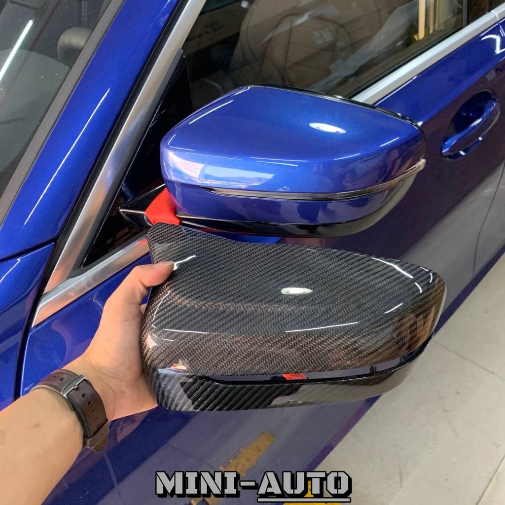 MINI-AUTO☑️ BMW 320i 330i 牛角款 碳纖維後視鏡 後照鏡殼 替換型 改裝 G20 G21 副廠