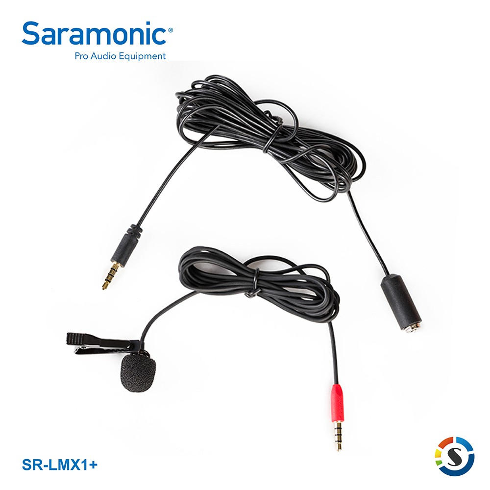 Saramonic楓笛 SR-LMX1+ 全向型領夾式麥克風