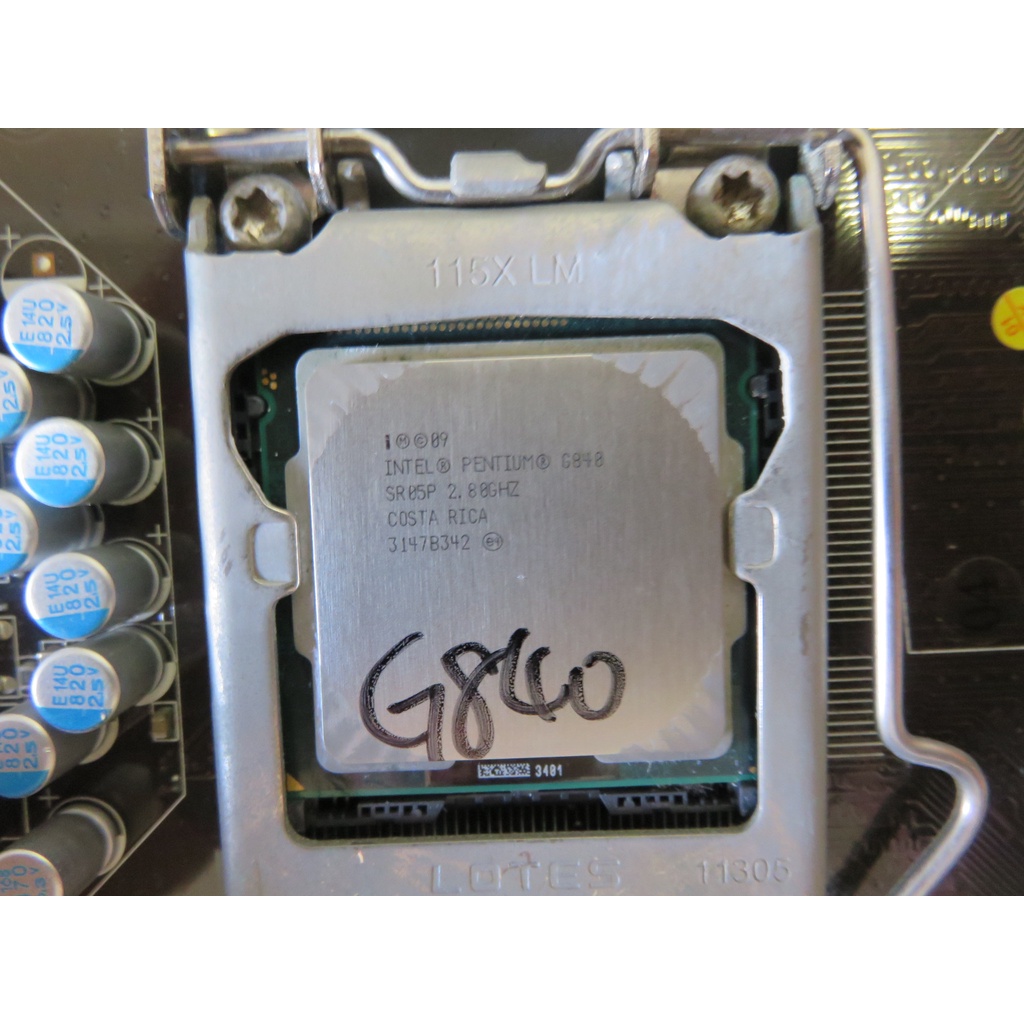 C.1155CPU- Intel Processor G840 (3M Cache, 2.80 GHz)直購價50