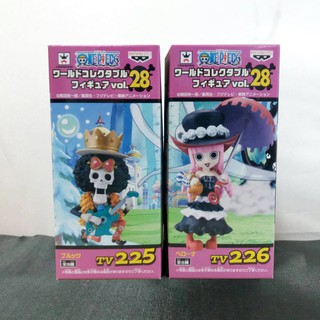 ★日版金證★現貨 海賊王 航海王 WCF Vol.28 各自修行篇 TV225 兩年後 布魯克 TV226 培羅娜 公仔