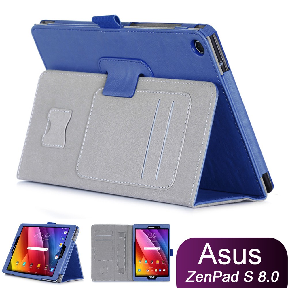 華碩 ASUS ZenPad S 8.0 Z580C Z580CA 專用可手持磁釦式皮套 牛皮紋路
