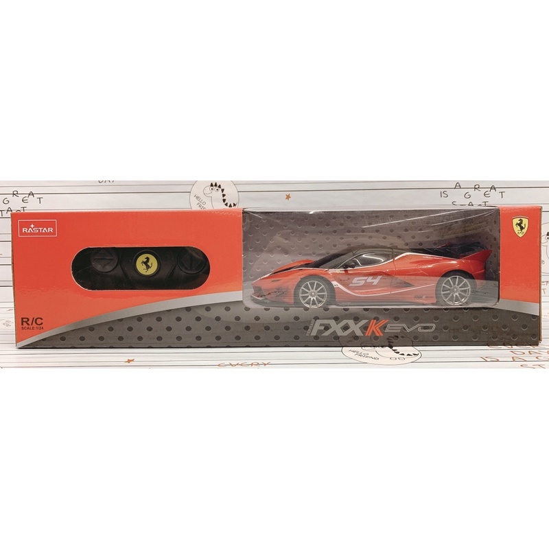 Ferrari FXX K Evo法拉利 1:24 遙控車 遙控超跑 遙控賽車電動遙控車 四通遙控 四通搖控車 瑪俐歐