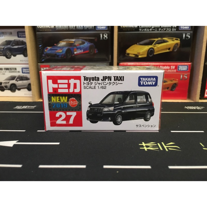 《計程車》Tomica No.27 Toyota JPN Taxi 日本計程車 豐田 六月新款 No27 油電車 現貨