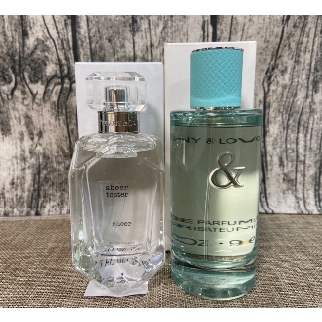 Tiffany&amp;Co. 愛語女性淡香精 sheer 同名晶淬女性淡香水 75ML TESTER