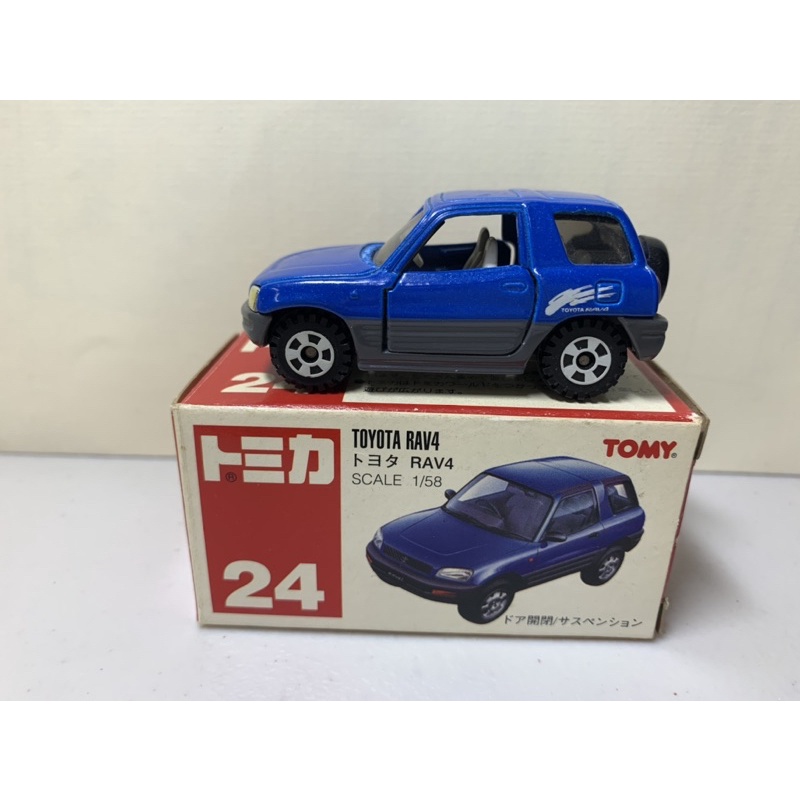 ［現貨］Tomica Tomy 舊紅標 No.24 Toyota RAV4