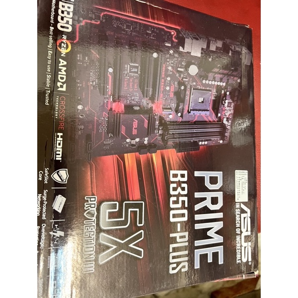 華碩 asus PRIME B350-PLUS 5X 主機板 二手價 面交 AMD HDMI