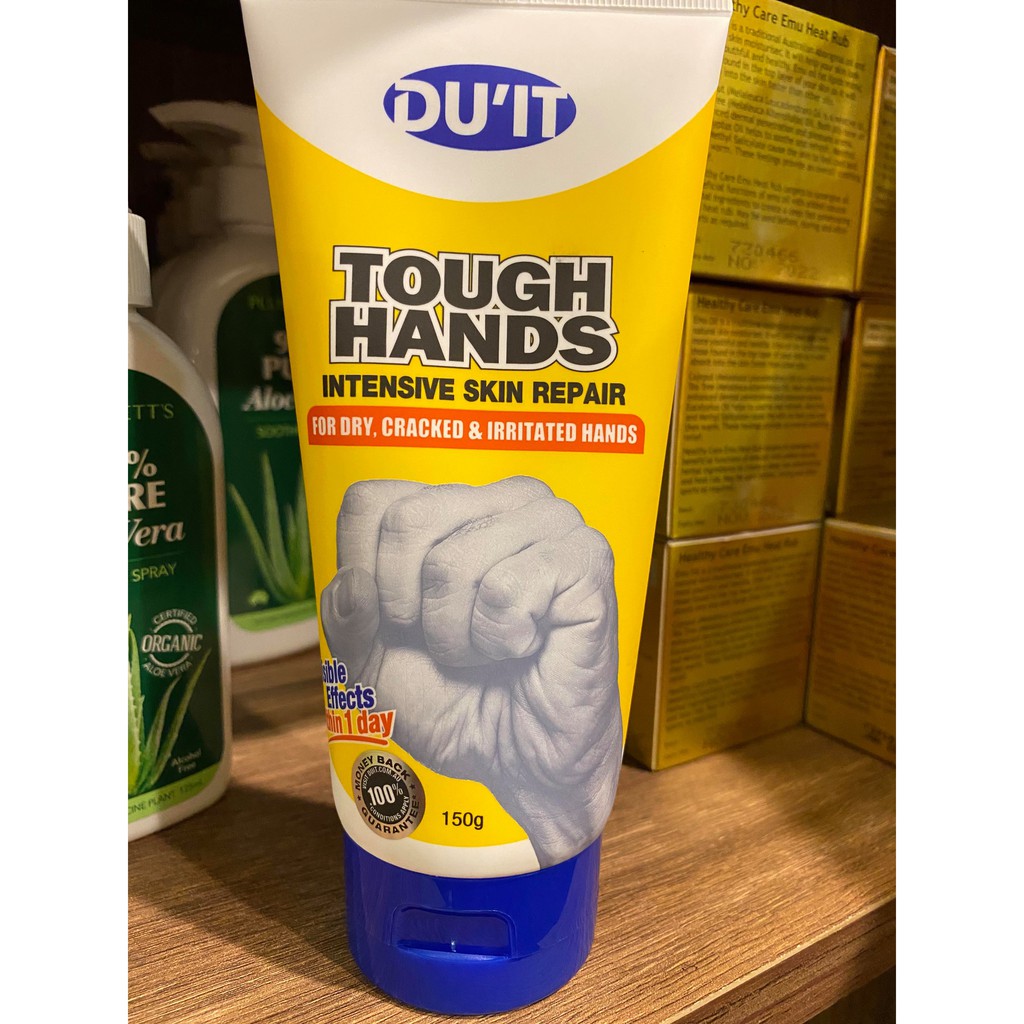 【澳洲原廠原裝Du'it】 Duit 急救護手膜護手霜Tough Hands 150g超新鮮現貨不用等