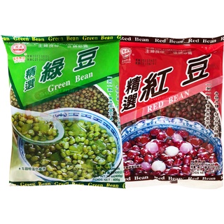 【利來福】義峰 精選紅豆350g／精選綠豆400g