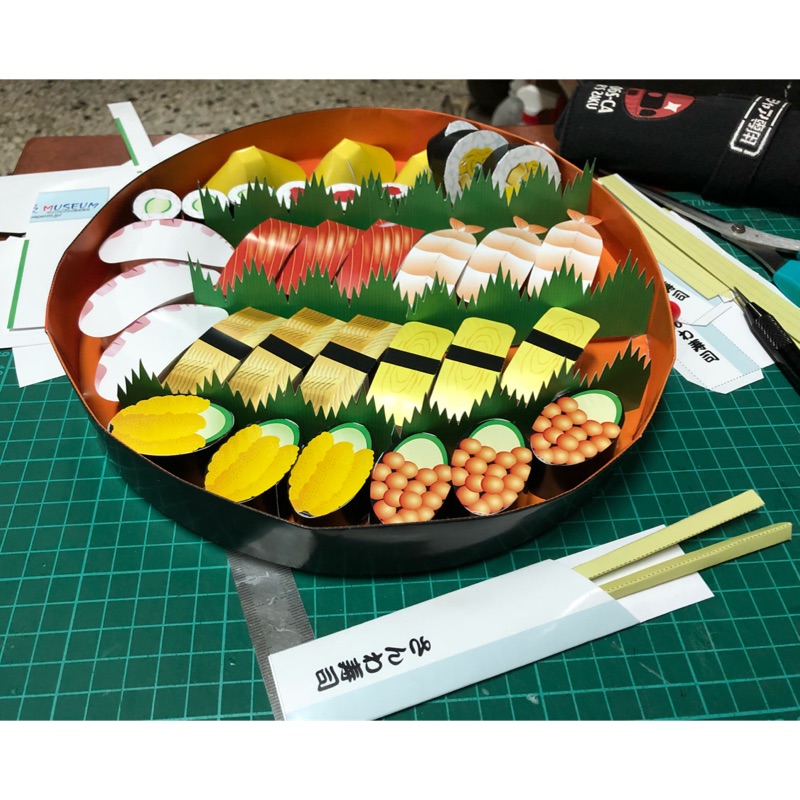 紙模收藏紙紮代工禮儀社禮儀用品往生極樂世界壽司拼盤握壽司稻荷壽司花壽司鮭魚卵生魚握壽司 蝦皮購物