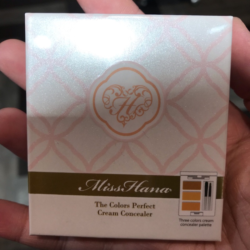 Miss Hana 花娜小姐 完美無痕三色遮瑕膏4.8g