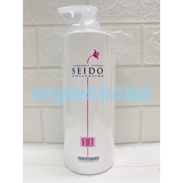 SEIDO 玫瑰修護洗髮精1000ml (乾性.受損.染燙後髮質適用)