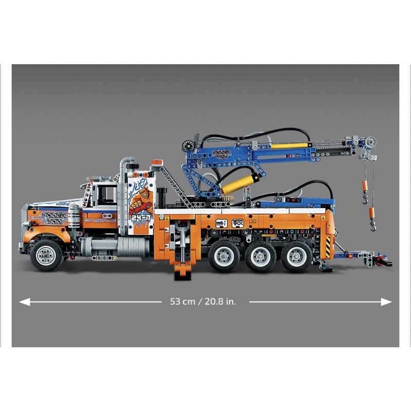 【LEGO 樂高】科技系列 42128 重型工程車