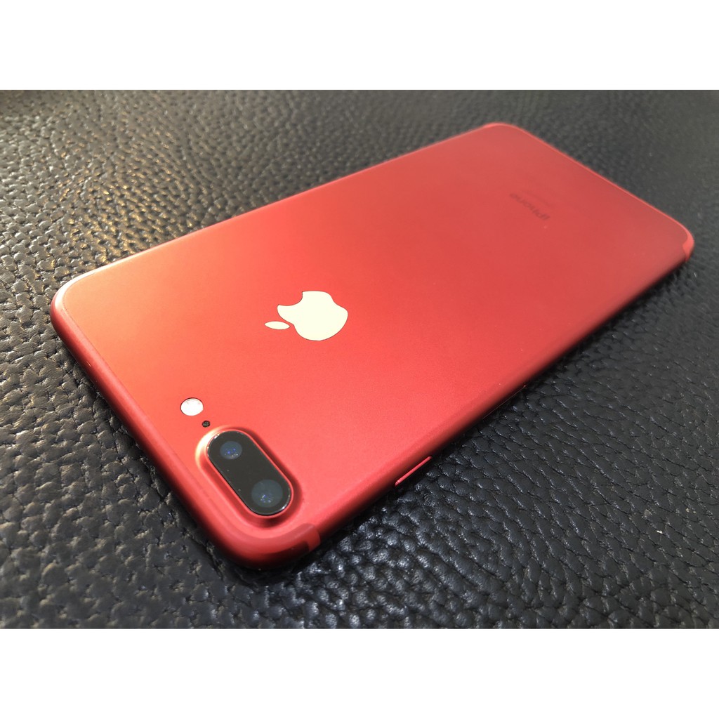 二手空機 iPhone 7 plus 5.5吋 256G 紅色（絕版256G）9.9新