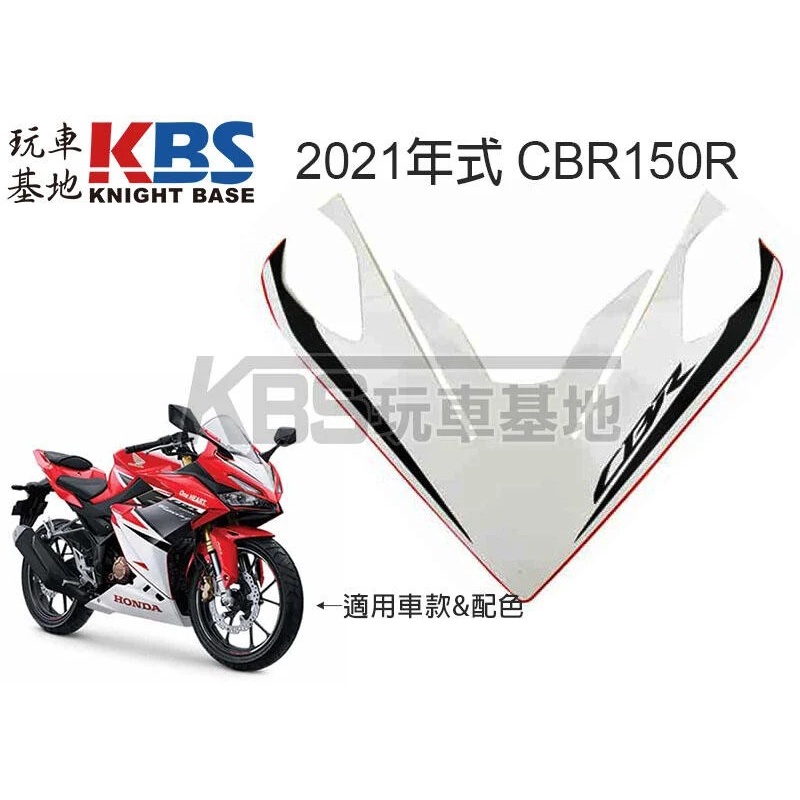 【玩車基地】2021 CBR150R 頭罩貼紙 競速紅配色 K45R 86641-K45-NZ0 原廠零件