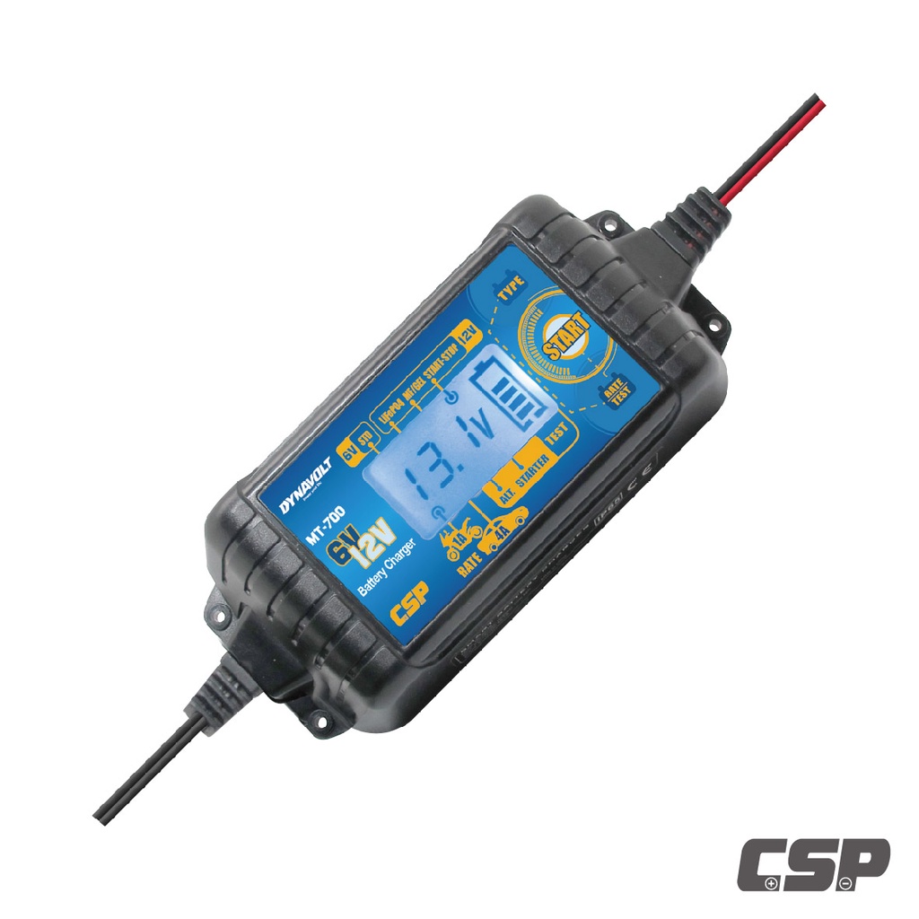 CSP進煌 MT-700 多功能智慧型充電器/檢測器(脈衝式充電器)6V/12V【真便宜】