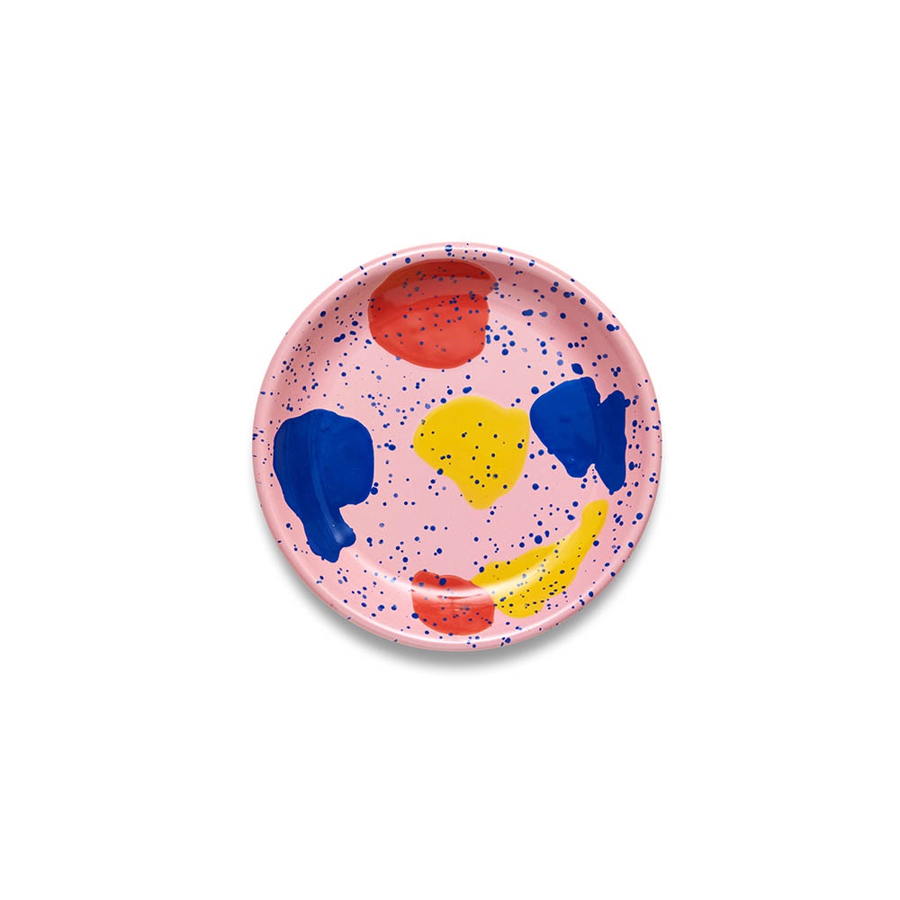 【BORNN琺瑯】KIDS & FAMILY兒童圓餐盤16cm - 共2色《WUZ屋子》