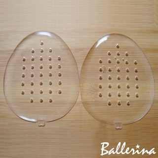 Ballerina-矽膠透明有孔透氣半墊(1對入)【TKL10162L1】