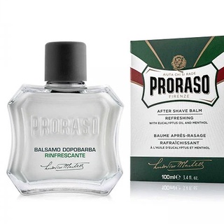 Proraso 經典古龍 涼感鬍後乳（綠標）鬚後乳鬍後霜 鬍後水鬚後水 男士鬍後鬚後臉部保濕保養乳液 刮鬍水爽鬍水收斂水