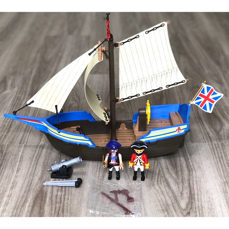 Playmobil 5140 摩比 英國船 英國兵 海盜