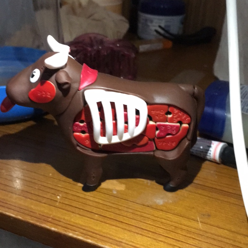 日本必買 創意小物 模型 燒肉牛隻玩具