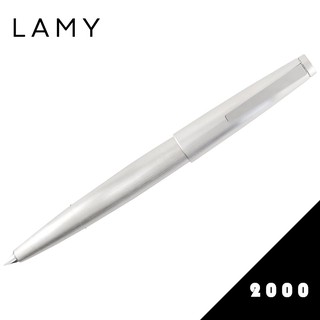 LAMY 2000 02 METAL 不鏽鋼刷紋 14K白金尖 鋼筆