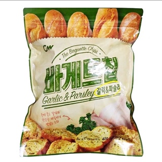 韓國 CW 大蒜麵包餅乾 夾鏈袋裝