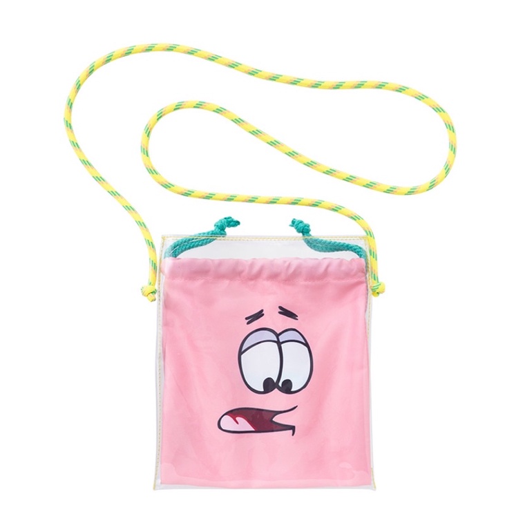 免運費 現貨 🇯🇵日本 PLAZA SpongeBob 海綿寶寶 派大星 側背包 斜背包