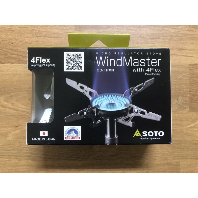 ［現貨］Soto OD-1RXN WindMaster Stove 輕量攻頂爐+四腳摺疊爐架SOD-310