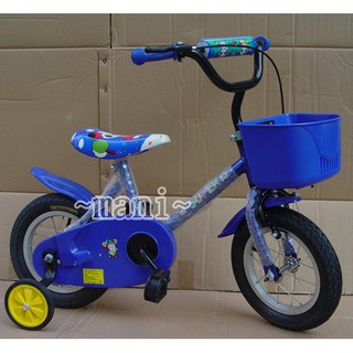 ♡曼尼♡兒童腳踏車 童車 自行車 12吋~低跨打氣款~ 熊貓 非16吋 低跨車架.小籃子.鋁框.打氣輪 台灣製 #5