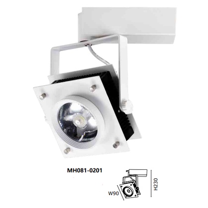 MARCH LED 軌道燈 投射燈 20W CREE晶片 適用於展示廳 櫥窗 MH081-0201