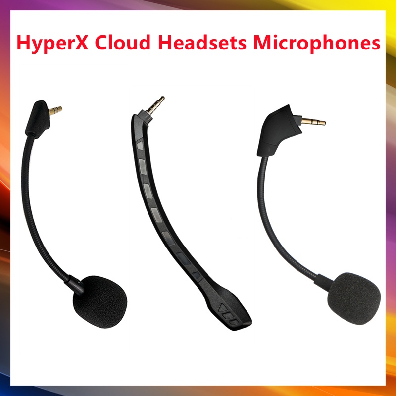 與 Cloud Sliver Core II Alpha Revolver 遊戲耳機的 Hyperx 麥克風兼容原始耳機