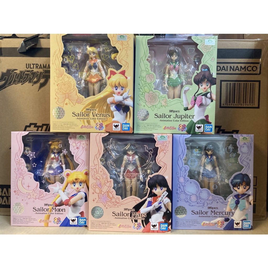 全新現貨 代理版 S.H.Figuarts SHF 萬代 美少女戰士 水手月亮 水星 火星 木星 金星 月野兔 動畫配色