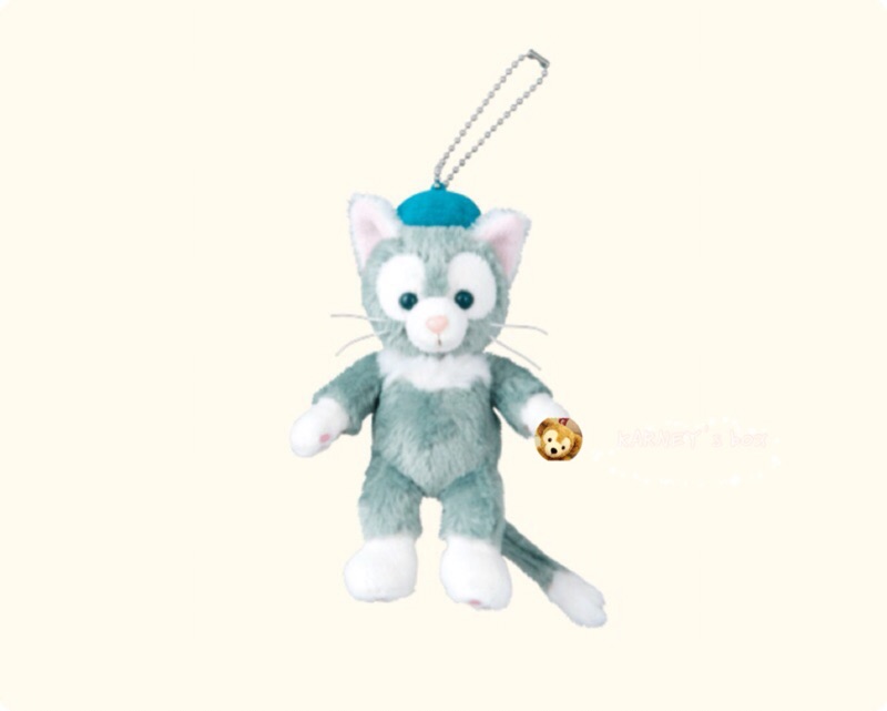 獨家正品❤️ 現貨‼️日本迪士尼正品✨ Duffy 畫家貓gelatoni 傑拉東尼坐姿站姿吊飾🎈 | 蝦皮購物