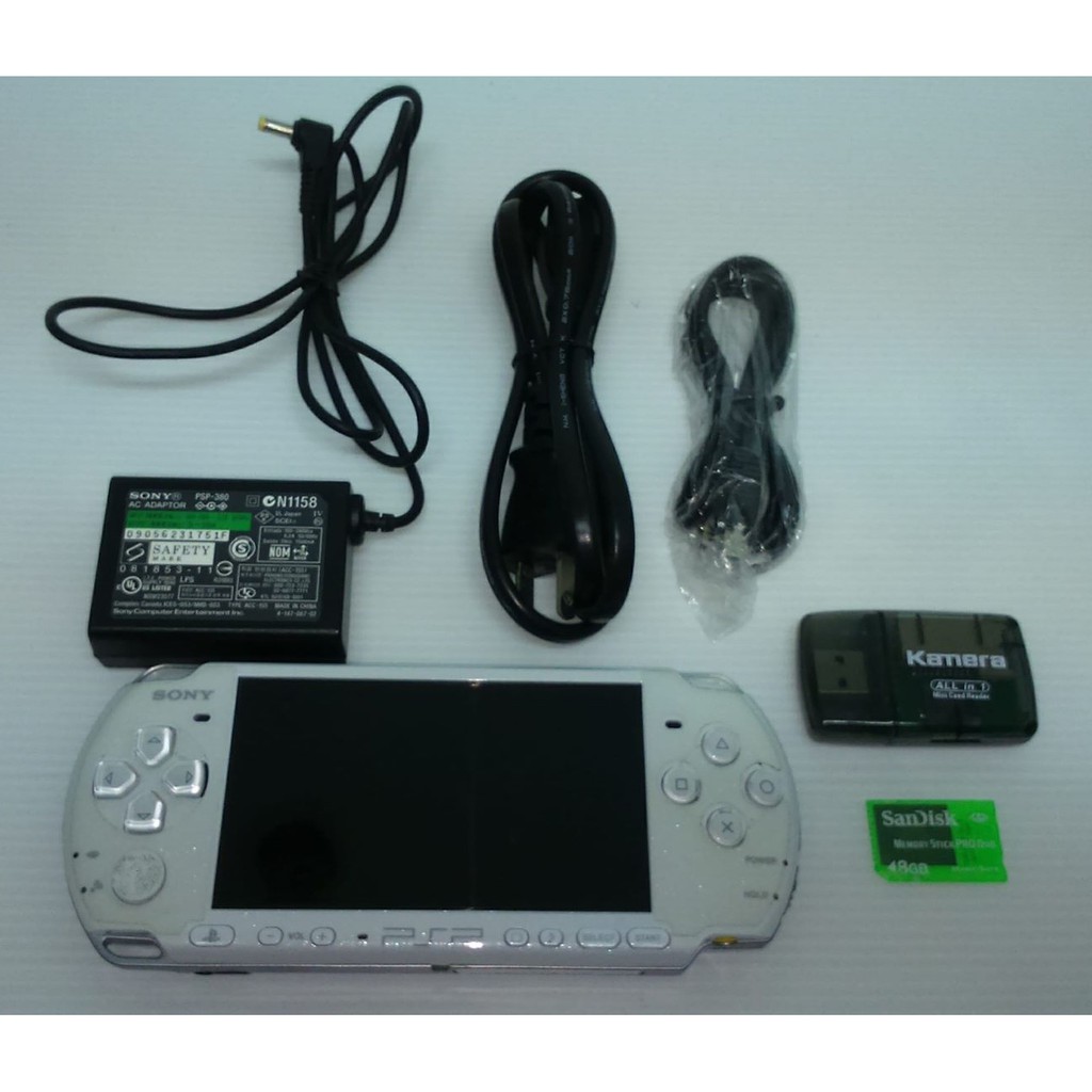 [現貨]PSP 3007型白色主機(配件齊全)