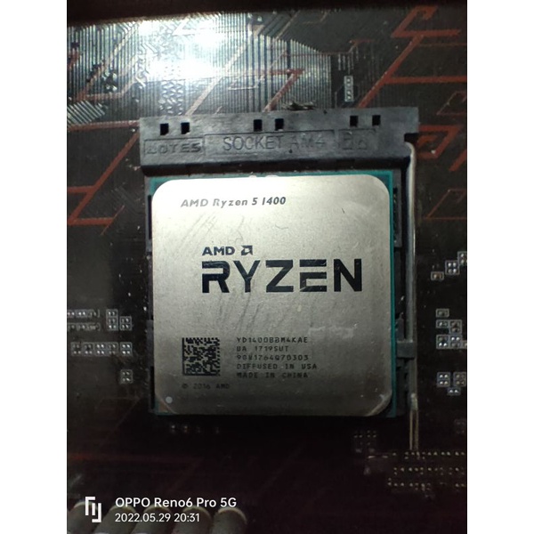 台灣賣家，快速出貨 Amd Ryzen 5 1400 R5 1400 3.2 GHz 四核八線 CPU 處理器