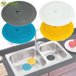 Suqi 15cm 有用的浴缸塞矽膠下水道水槽塞大型洗手間廚房浴室用品圓形耐用防漏排水蓋 蝦皮購物