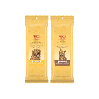 Burt's Bees 小蜜蜂爺爺 天然肌蜜 萬用潔膚巾 50入/包 ( 寵物 貓 狗 肌膚 清潔 保濕 )