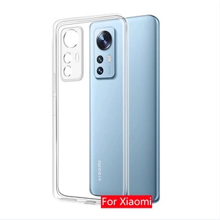 XIAOMI MI 矽膠透明軟殼小米米12 12X 11 Lite 5G NE 11T 10T 10 Pro透明保護套