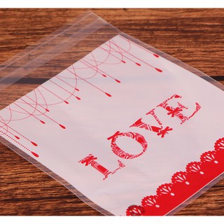 OPP糖果餅乾自黏袋 10*10+3卡通包裝透明袋 可愛餅乾袋（100入）